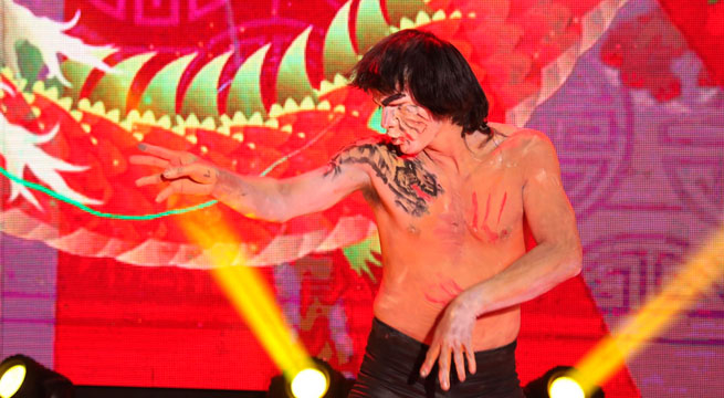 El Último Hincha Peruano en Rusia: imitador de Bruce Lee sorprendió a todos con esta pantomima