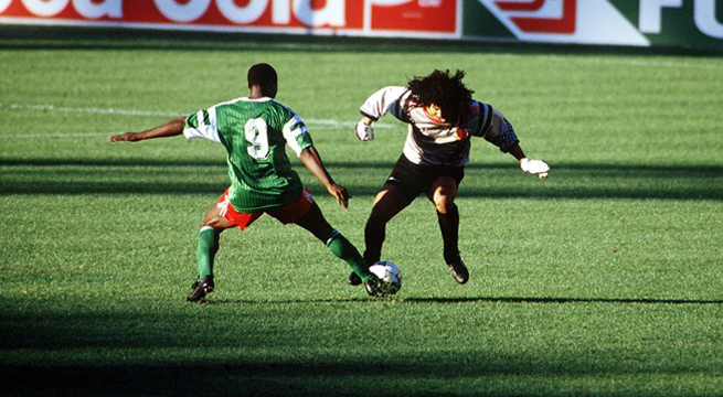 Momento mundial: René Higuita y el error que le costó la eliminación a Colombia