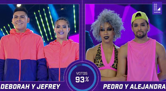 Pedro y Alejandra vs. Jefrey y Deborah: La primera gran batalla de la edición de este viernes