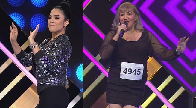 Charito Alonso puso a bailar a Maricarmen Marín con su gran voz