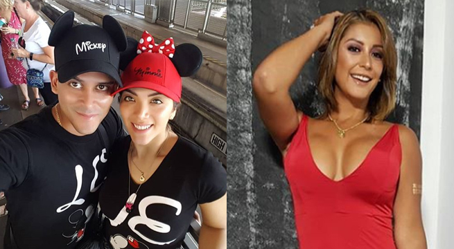 Christian Domínguez y 'Chabelita' la pasan bien en disney, pero Karla Tarazona los destruye