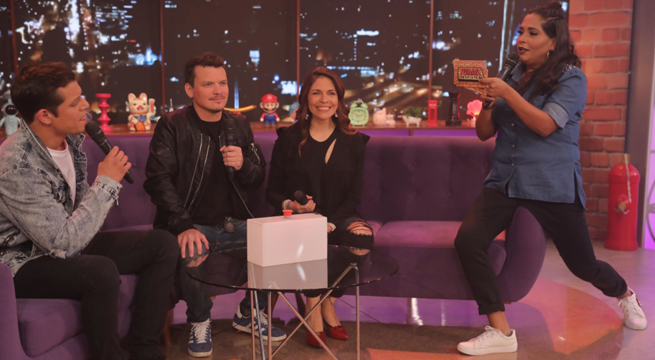 Tunait: Cecilia Brozovich, Óscar López Arias y Gino Pesaressi realizaron este reto