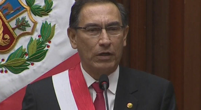 Discurso presidencial de impacto