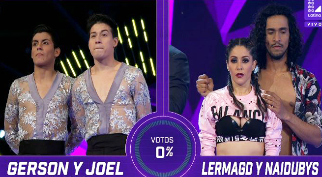 Una nueva pareja de dos varones irrumpió con toda su fuerza en Los Cuatro Finalistas Baile