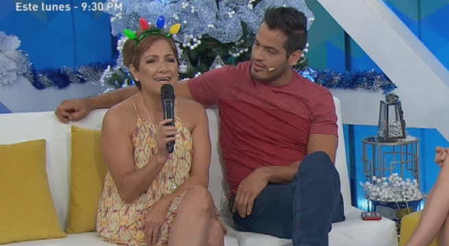 Ernesto Jiménez presenta a su nueva pareja y su madre le hace un pedido especial