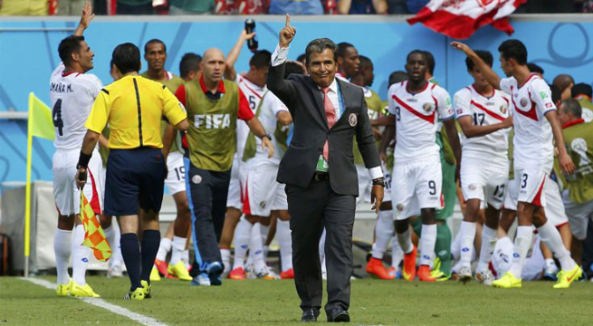 Momento mundial: El histórico triunfo de Costa Rica ante Italia en Brasil 2014