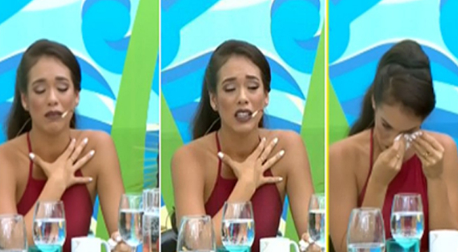 Jazmín Pinedo lloró tras hablar sobre detención del 'Zorro Zupe'