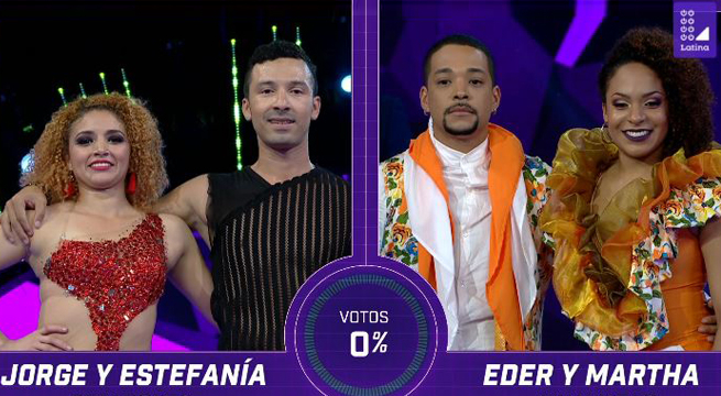 Esta pareja de colombianos se adueñó de la silla de 'Los afroperuanos'