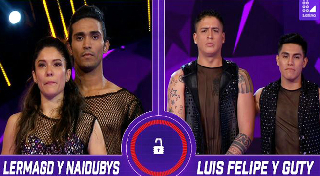 Guty Rivera y Luis Felipe Yupanqui se enfrentaron pese a ser pareja de baile