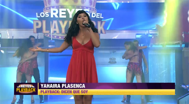 Yahaira Plasencia se animó por una salsa para la final de Los Reyes del Playback