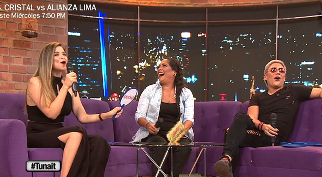 Tunait: Doménica Delgado y el ‘Zorro’ Zupe jugaron al “Mucho, poco o nada”