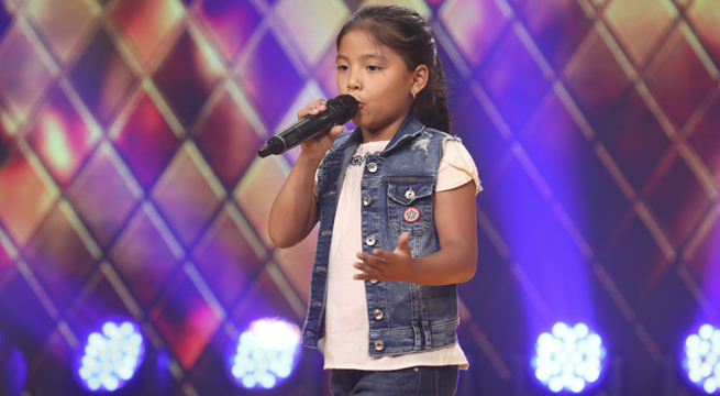 La pequeña Luana convenció al jurado de Súper Kids con su imponente voz