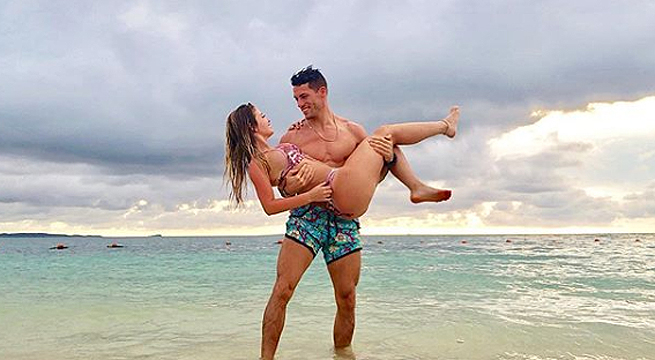 Patricio Parodi y Flavia Laos se fueron a Colombia como amigos y regresaron como novios