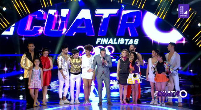 Las parejas de Los Cuatro Finalistas Baile tuvieron que bailar con niños para ganar el reto