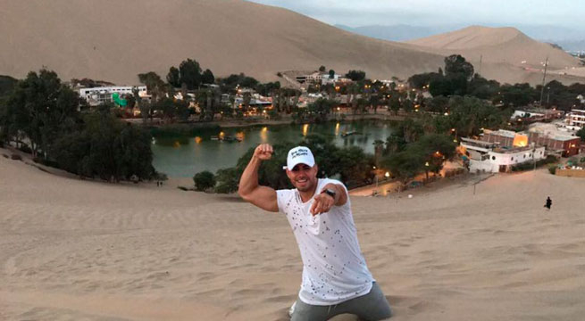 ‘Coto’ Hernández es ampayado en situación comprometedora con cumbiambera