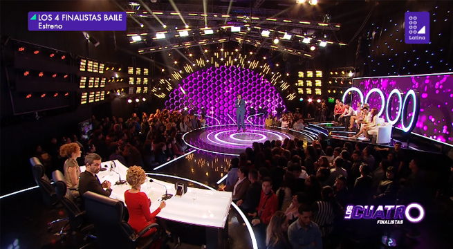 Los Cuatro Finalistas Baile 24 de agosto del 2018 - Programa completo