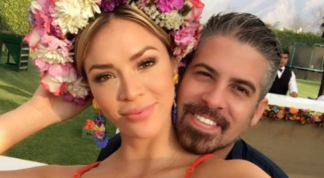 Válgame Dios: Novio de Sheyla Rojas se muestra bastante cariñoso con otra rubia