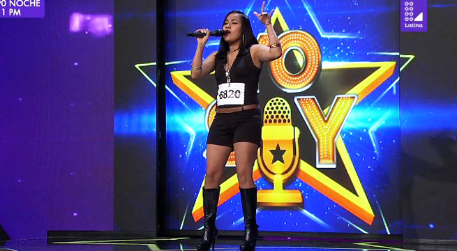 Imitadora de Becky G cantó 