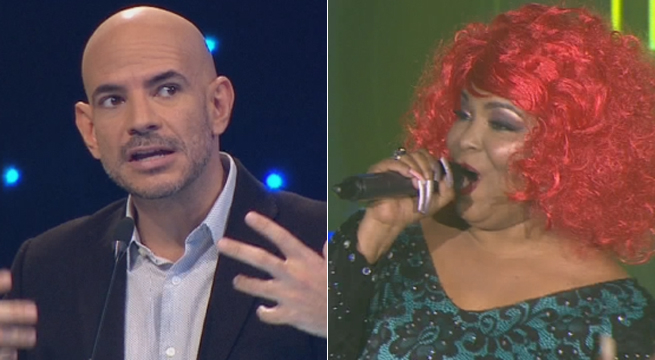 Ricardo Morán fue muy duro con la imitadora de Celia Cruz tras escucharla cantar