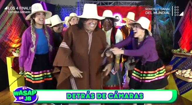 No te pierdas el divertido detrás de cámaras del Wasap de JB