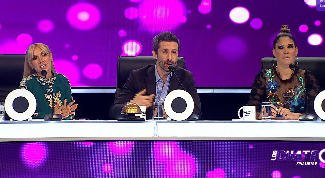 Tilsa Lozano vs. Belén Estévez: Mira el tenso momento que se vivió en Los Cuatro Finalistas Baile