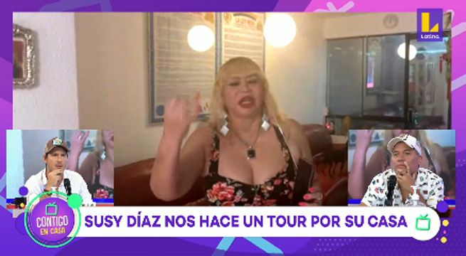 Susy Díaz nos hace un tour por su casa