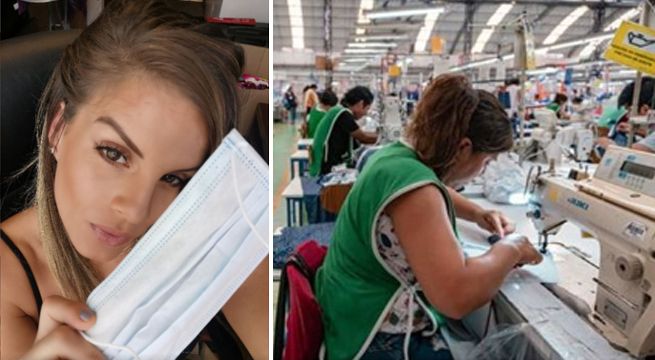 Alejandra Baigorria pone a disposición su taller para elaborar mascarillas contra el coronavirus