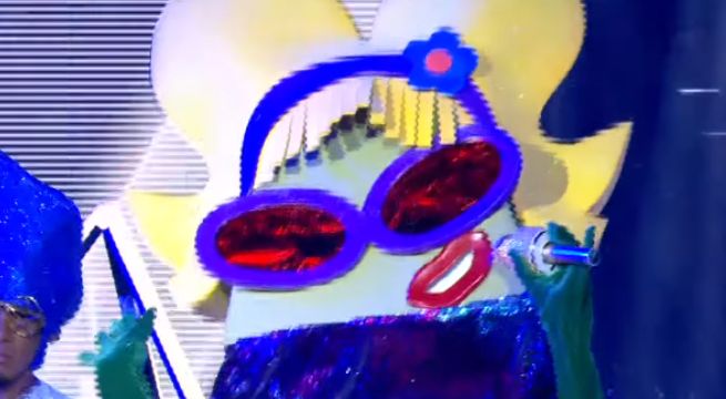 'Palta' se lució en el set de La Máscara con 