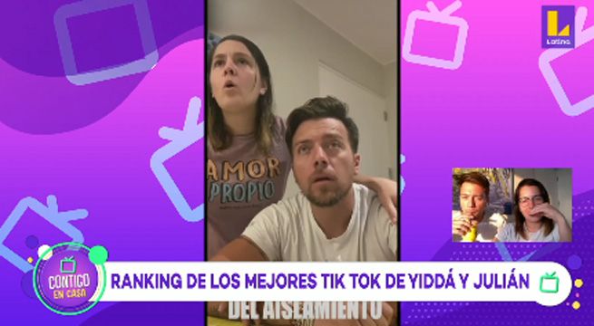 Julian Zucchi y Yidda Eslava se presentaron en ‘Contigo en Casa’