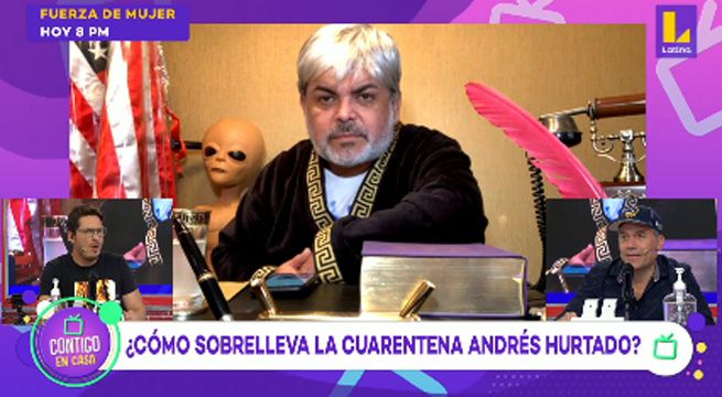 Andrés Hurtado sorprendió a Cristian Rivero y Mathías Brivio