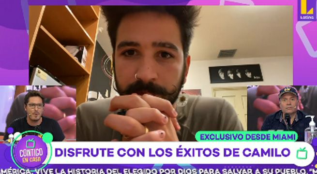 Camilo cuenta cómo vive la cuarentena