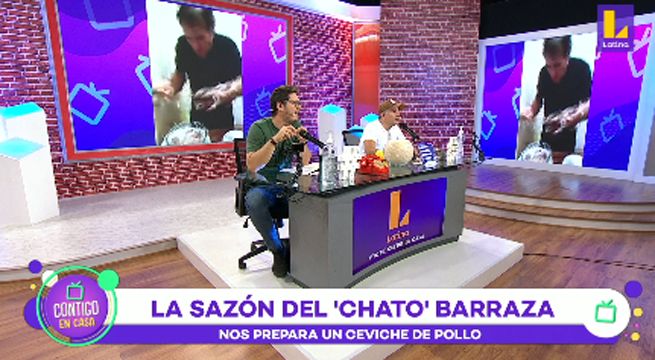 Miguel Barraza nos enseña a preparar un ceviche de pollo