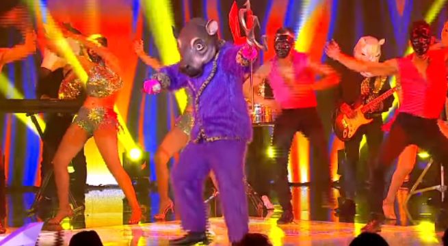 'Hipopótamo' se quitó la máscara tras cantarnos 