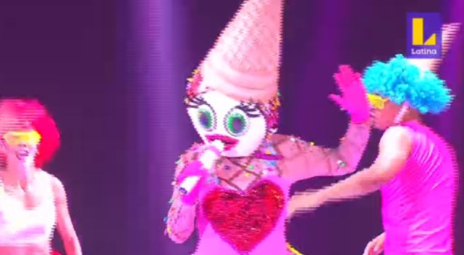 'Helado' hizo bailar al público de La Máscara al ritmo de 