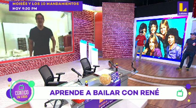 René de Menudo nos enseña a bailar