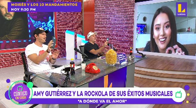 Amy Gutiérrez nos interpretó estos temas