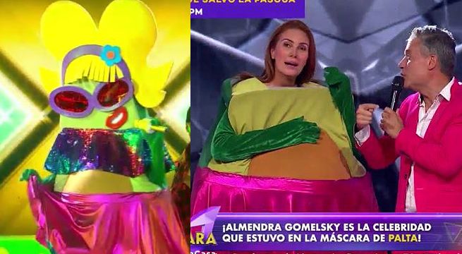 La ‘Palta’ tuvo que sacarse la máscara y tras ella estaba Almendra Gomelsky