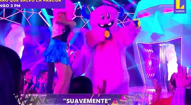 El ‘Monstruo’ puso a bailar a todos al cantar “Suavemente”