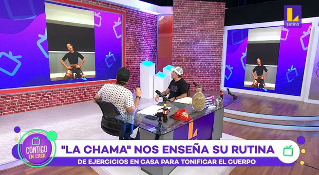 Alexandra Méndez comparte su rutina de ejercicios 