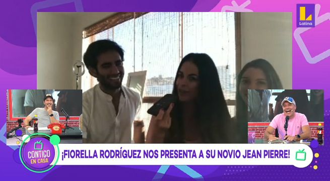 Fiorella Rodríguez nos presenta a su joven novio