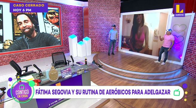 Fatima Segovia comparte su rutina de ejercicios