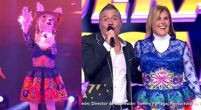 La ‘Llama’ tuvo que sacarse la máscara y tras ella estaba Mónica Delta