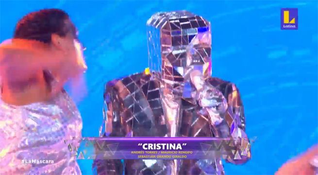 Espejo armó la fiesta en La Máscara con su interpretación de “Cristina”