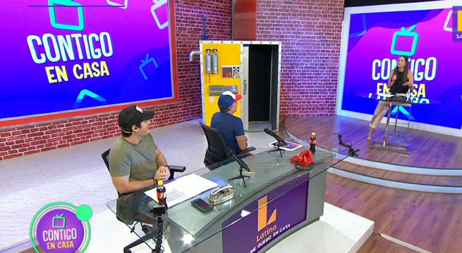 Lorena Álvarez pasó un divertido momento en ‘Contigo en Casa’