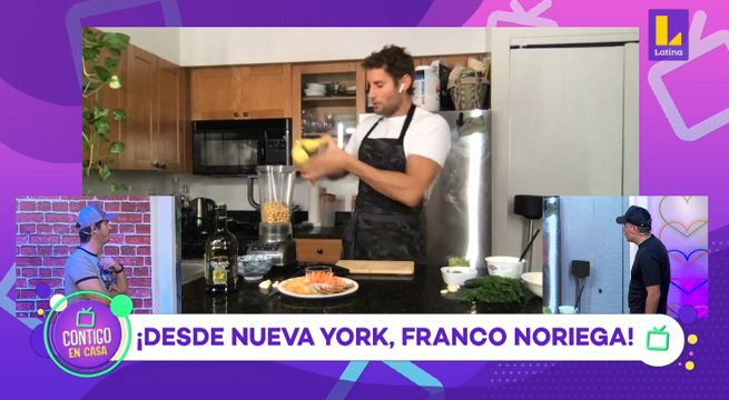 El chef Franco Noriega se comunica con nosotros desde Nueva York