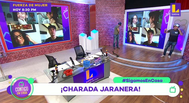Los conductores de ‘Noche de Patas’ jugaron la ‘Charada Jaranera’