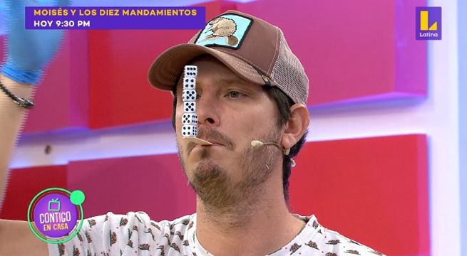 Cristian Rivero y Mathías Brivio compitieron en ‘Cuarentones en Cuarentena’