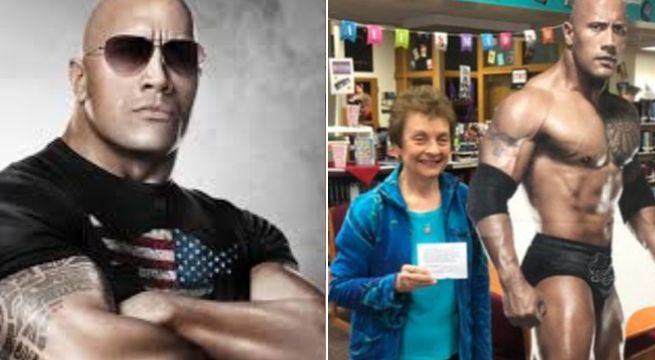 Dwayne “La Roca” Johnson sorprende a maestra que está a punto de jubilarse con este bonito detalle