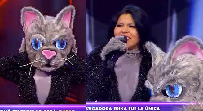 La ‘Gata’ tuvo que sacarse la máscara y tras ella estaba Briyit