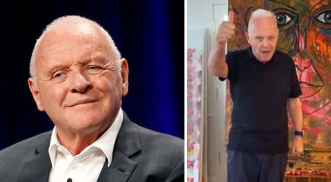 Anthony Hopkins sorprende a todos al debutar en Tik Tok con este gracioso baile [VIDEO]